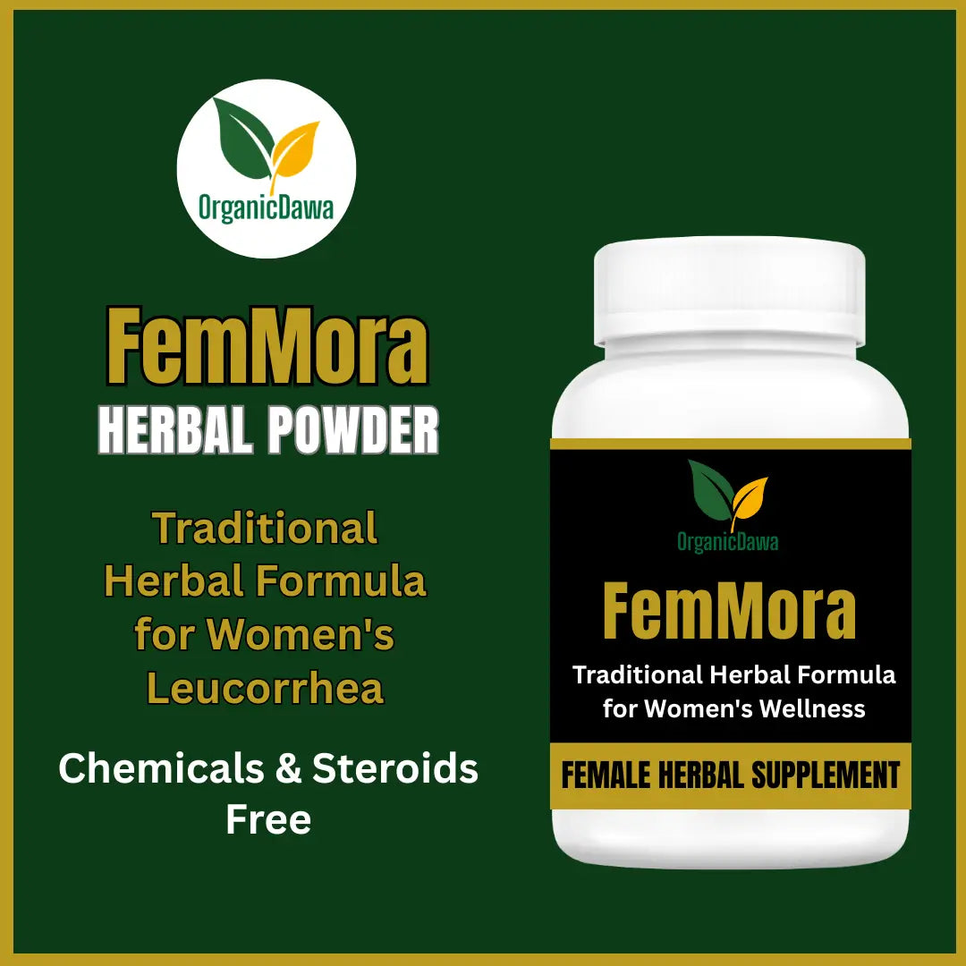 FemMora Herbal Powder || Traditional Formula For Female Leucorrhea