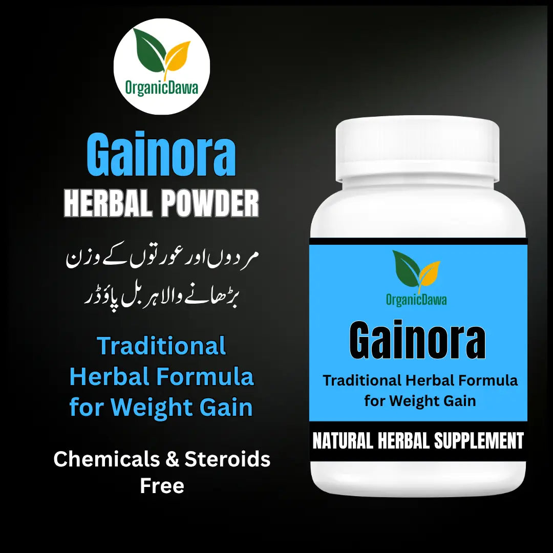 Gainora Herbal Powder || Traditional Formula For Weight Gain || For Men and Women